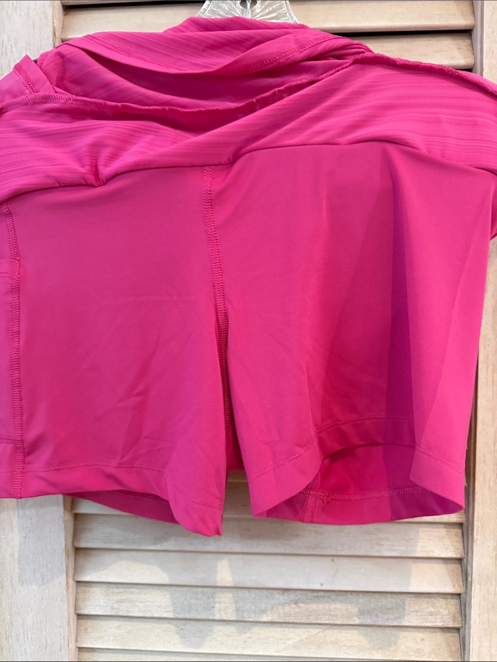 Calvin Klein Performance Stretch Fuchsia Tiered Ruffle Skort Medium - Picture 6 of 10